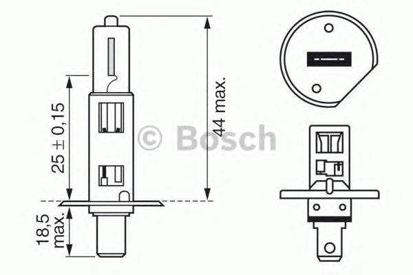 BOSCH 1987302011 (5), Лампа накаливания, фара дальнего света
