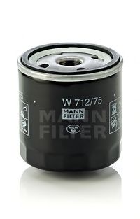MANN-FILTER W712/75 (5), Eļļas filtrs