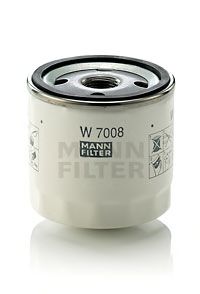 MANN-FILTER W7008 (5), Eļļas filtrs