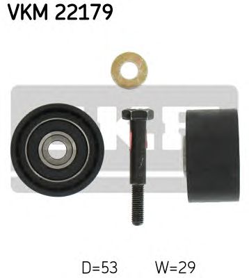 SKF VKM-22179 (6), Parazītrullis / vadošais rullis, zobsiksna