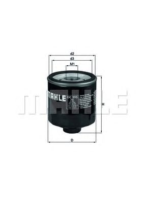 MAHLE ORIGINAL OC295 (6), Eļļas filtrs